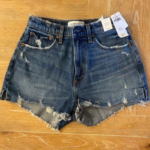 Abercrombie denim shorts
